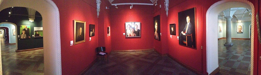 Ginny Page at Fredeiksborg Slot 2013 - PORTRAIT-NOW-2013 exhibition